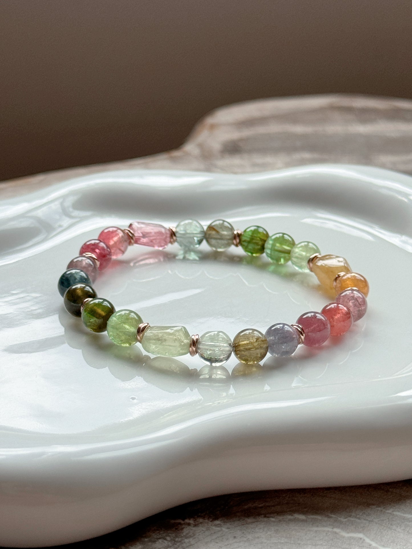 Rich Tone Rainbow Tourmaline