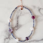 Iolite Fluorite Freshwater Pearl Choker