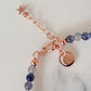 Iolite Fluorite Freshwater Pearl Choker