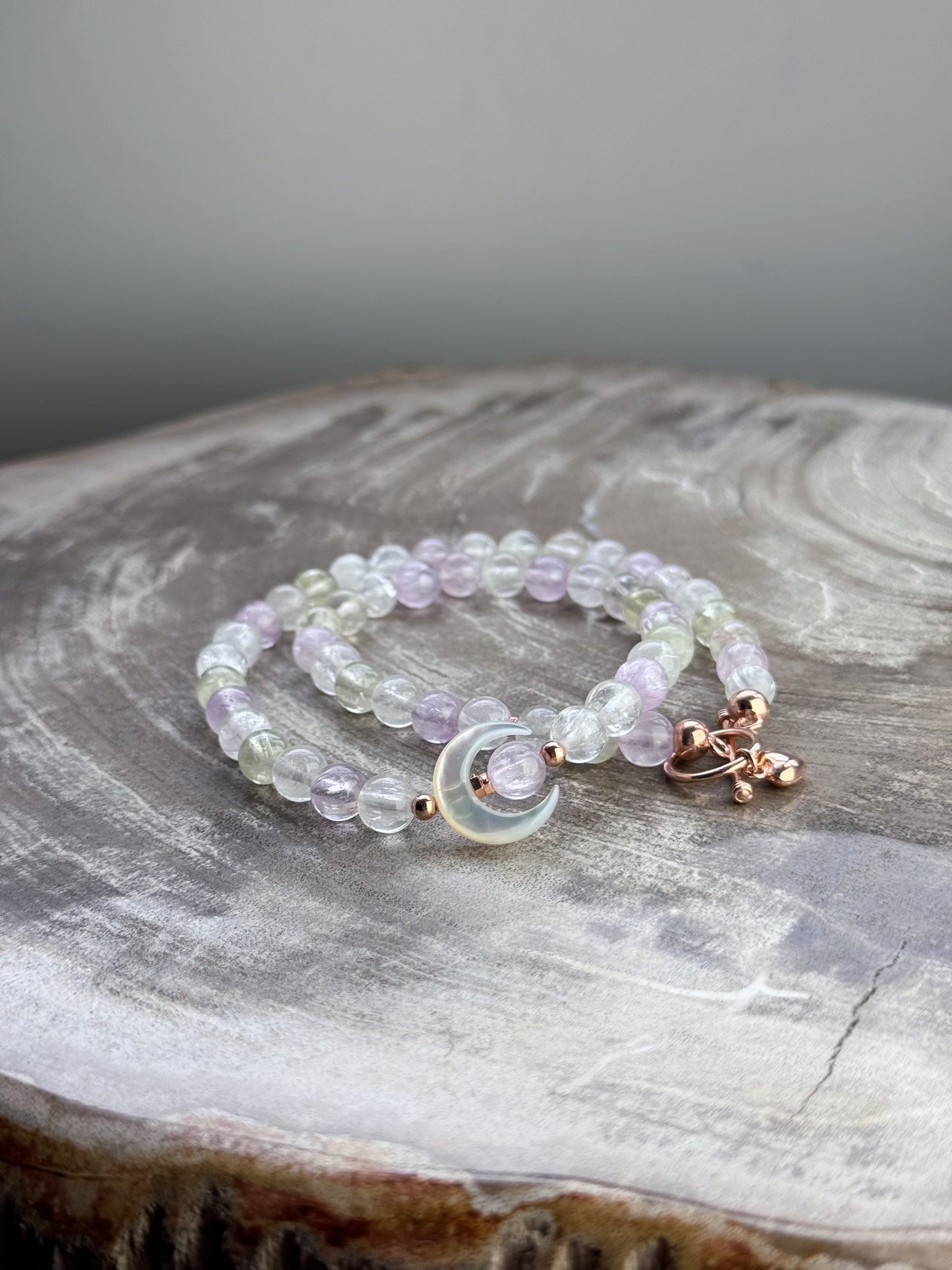 New Moon Cat-Eye Kunzite Necklace