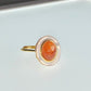 Oligoclase Sunstone Ring
