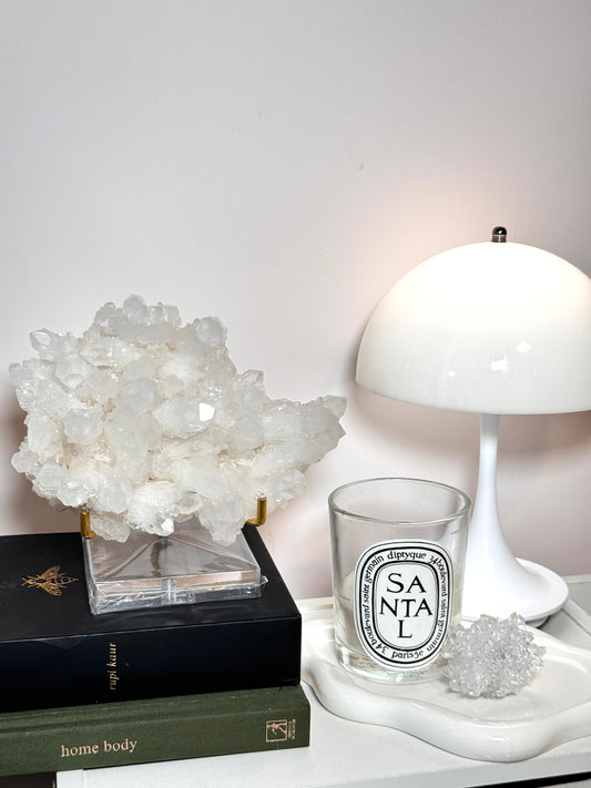 High Quality Clear Quartz Cluster