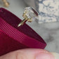 Rainbow Herkimer Diamond Ring