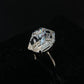 Herkimer Diamond Ring
